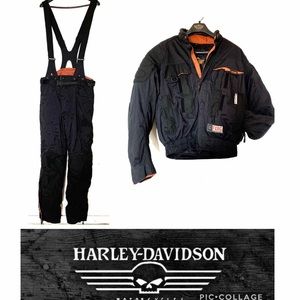 Harley Davidson FXRG Winter Snow Coat and Pants